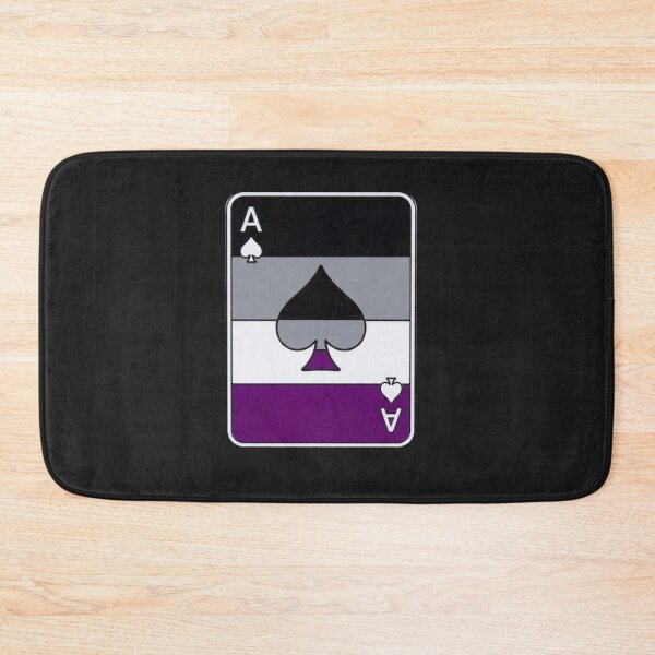 Item preview, Ace of Spades Asexual Pride designed and sold by Owcomm.