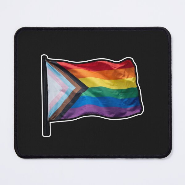 Item preview, Progress Pride Flag Waving Banner designed and sold by Owcomm.