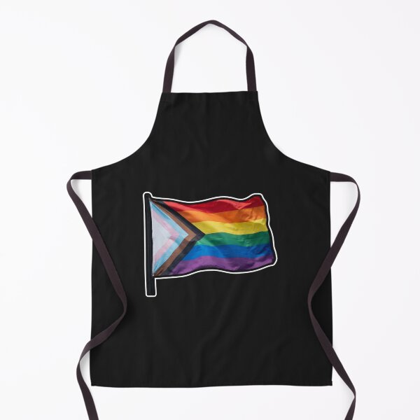 Item preview, Progress Pride Flag Waving Banner designed and sold by Owcomm.