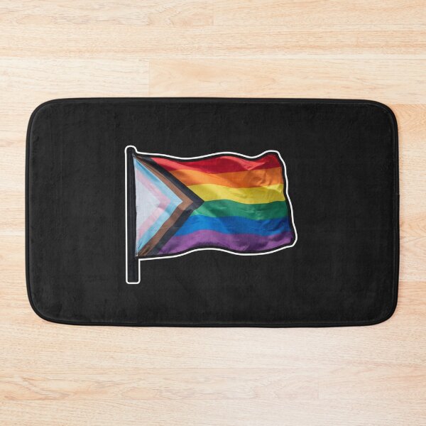 Item preview, Progress Pride Flag Waving Banner designed and sold by Owcomm.