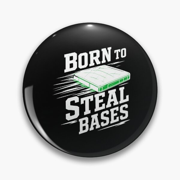 Item preview, Baseball Born to Steal Bases Vintage Baseball Design designed and sold by Uglyandcute.