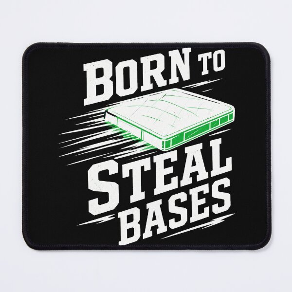 Item preview, Baseball Born to Steal Bases Vintage Baseball Design designed and sold by Uglyandcute.