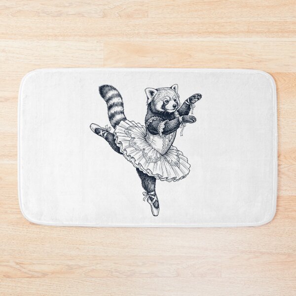 Item preview, Vintage Red Panda Ballet Dancer Ballerina Animal Lover designed and sold by dian-rody-crest.