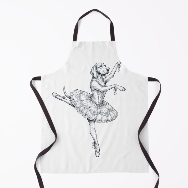 Item preview, Vintage Redbone Coonhound Ballet Dancer Ballerina Dog Lover designed and sold by dian-rody-crest.