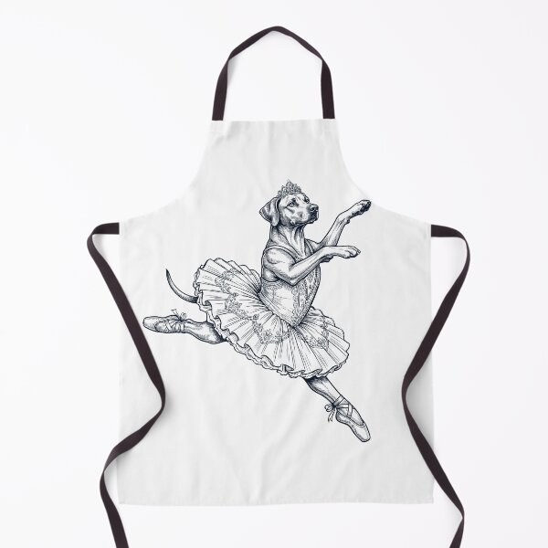Item preview, Vintage Rhodesian Ridgeback Ballet Dancer Ballerina Dog Lover designed and sold by dian-rody-crest.
