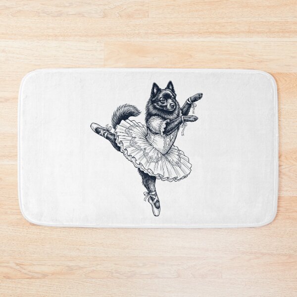 Item preview, Vintage Schipperke Ballet Dancer Ballerina Dog Lover designed and sold by dian-rody-crest.