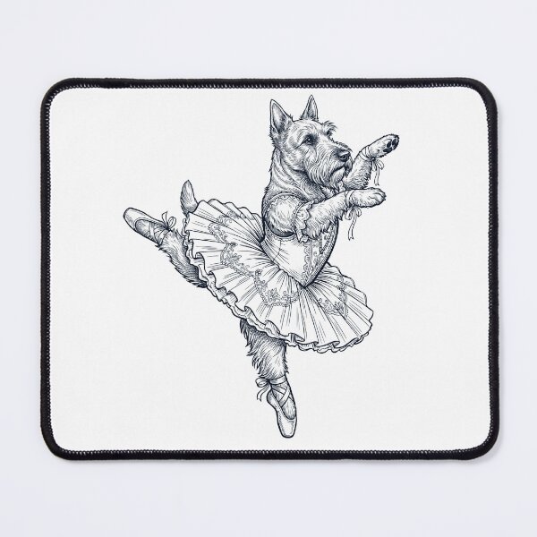 Item preview, Vintage Scottish Terrier Ballet Dancer Ballerina Dog Lover designed and sold by dian-rody-crest.