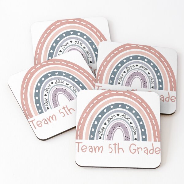 Item preview, Team 5th Grade Back To School Fifth Grade Rainbow Teacher designed and sold by Ardonaredb.