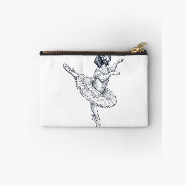 Item preview, Vintage Small Munsterlander Pointer Ballet Dancer Ballerina Dog Lover designed and sold by dian-rody-crest.