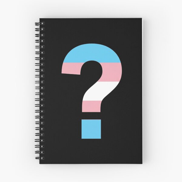 Item preview, Transgender Pride Question Mark Symbol designed and sold by Owcomm.