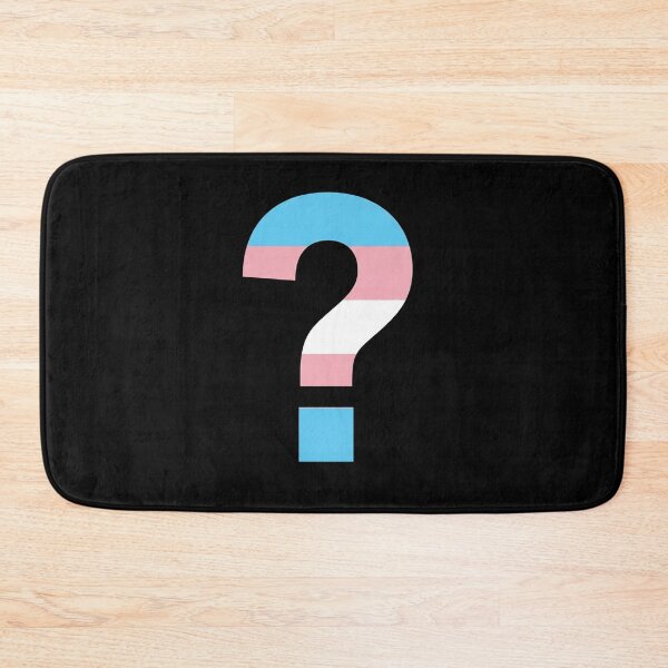 Item preview, Transgender Pride Question Mark Symbol designed and sold by Owcomm.
