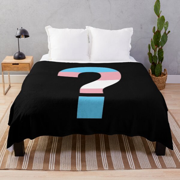 Item preview, Transgender Pride Question Mark Symbol designed and sold by Owcomm.