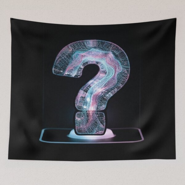 Item preview, Transgender Pride Glowing Question Mark Light designed and sold by Owcomm.
