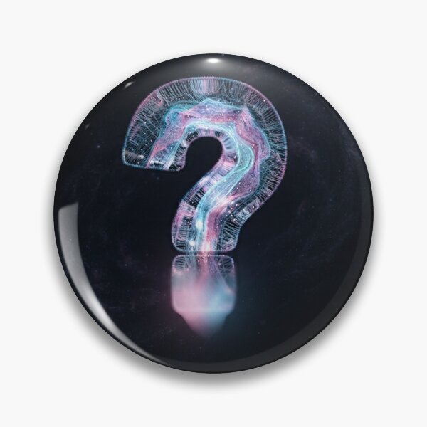 Item preview, Cosmic Transgender Pride Question Mark Symbol designed and sold by Owcomm.