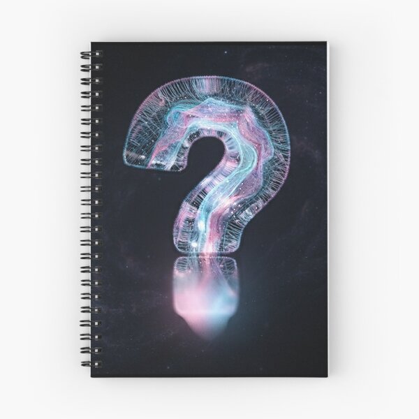 Item preview, Cosmic Transgender Pride Question Mark Symbol designed and sold by Owcomm.