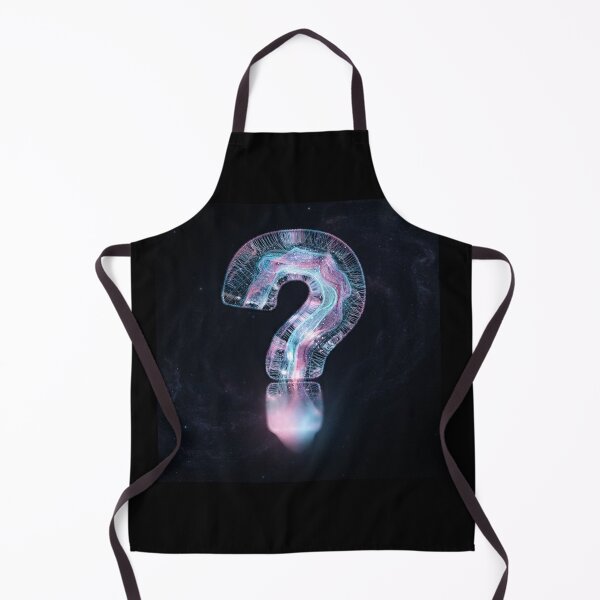 Item preview, Cosmic Transgender Pride Question Mark Symbol designed and sold by Owcomm.