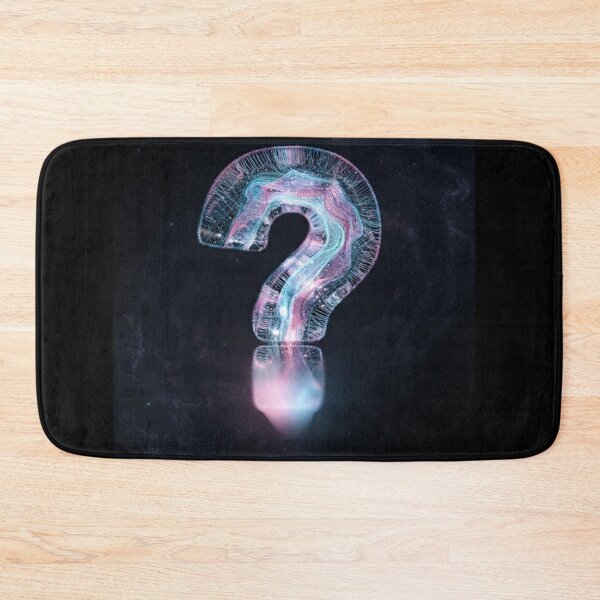 Item preview, Cosmic Transgender Pride Question Mark Symbol designed and sold by Owcomm.