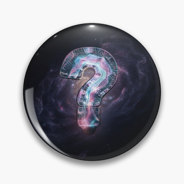 Item preview, Cosmic Transgender Pride Question Mark Symbol designed and sold by Owcomm.
