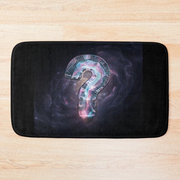 Item preview, Cosmic Transgender Pride Question Mark Symbol designed and sold by Owcomm.