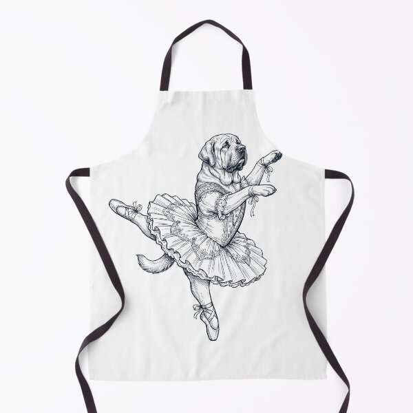 Item preview, Vintage Spanish Mastiff Ballet Dancer Ballerina Dog Lover designed and sold by dian-rody-crest.