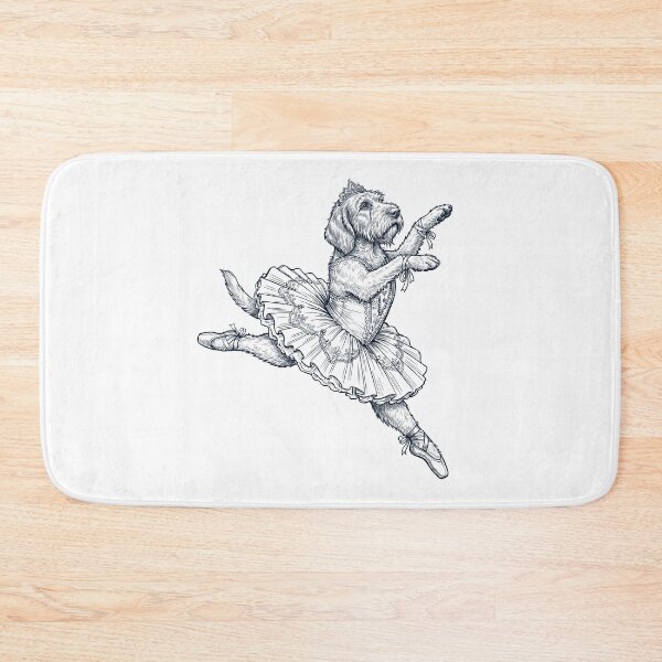 Item preview, Vintage Spinone Italiano Ballet Dancer Ballerina Dog Lover designed and sold by dian-rody-crest.