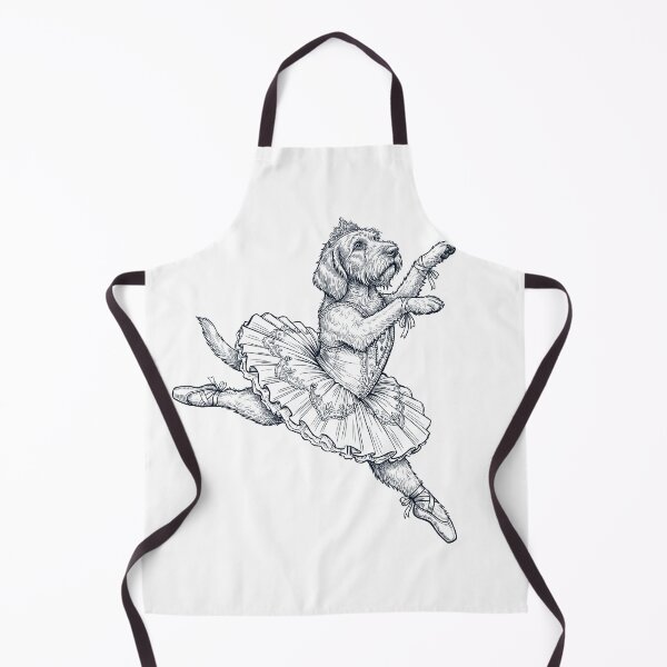 Item preview, Vintage Spinone Italiano Ballet Dancer Ballerina Dog Lover designed and sold by dian-rody-crest.