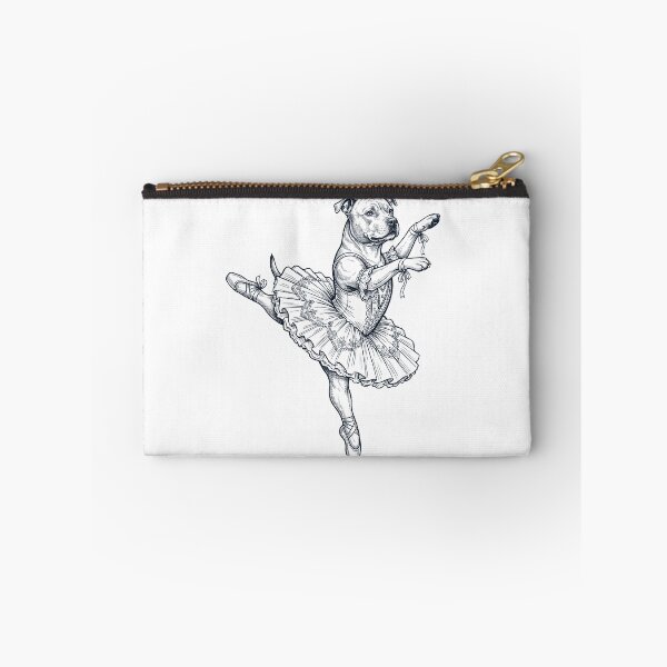 Item preview, Vintage Staffordshire Bull Terrier Ballet Dancer Ballerina Dog Lover designed and sold by dian-rody-crest.