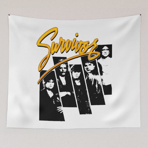 Item preview, Black Silhouette Pop Rock With Yellow Typography designed and sold by MosiUniq.