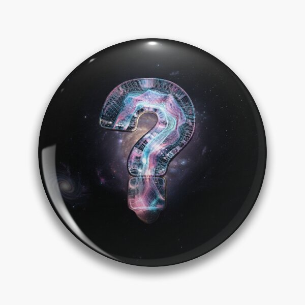 Item preview, Cosmic Transgender Pride Question Mark Symbol designed and sold by Owcomm.