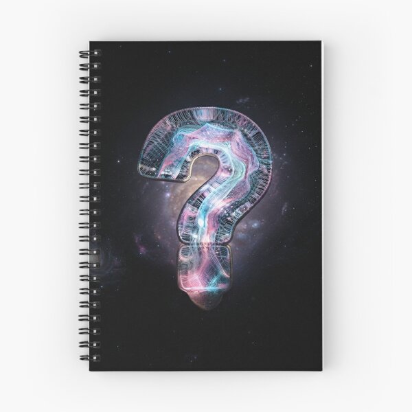 Item preview, Cosmic Transgender Pride Question Mark Symbol designed and sold by Owcomm.