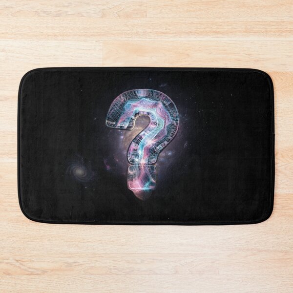 Item preview, Cosmic Transgender Pride Question Mark Symbol designed and sold by Owcomm.