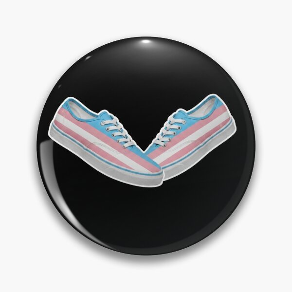 Item preview, Transgender Pride Flag Pattern Sneakers designed and sold by Owcomm.