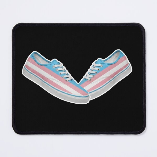 Item preview, Transgender Pride Flag Pattern Sneakers designed and sold by Owcomm.