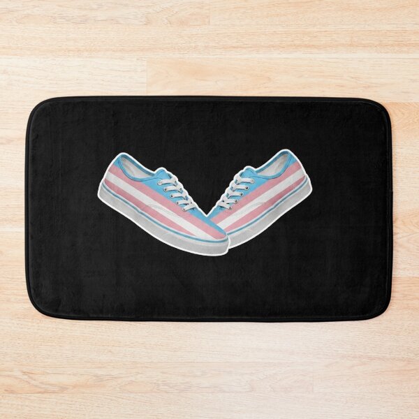 Item preview, Transgender Pride Flag Pattern Sneakers designed and sold by Owcomm.