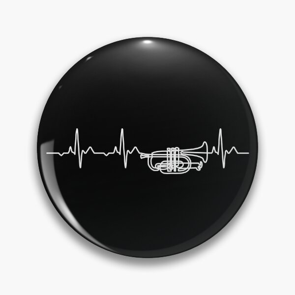 Item preview, Mellophone Heartbeat - Mellophone Player Gift designed and sold by clickbongski.