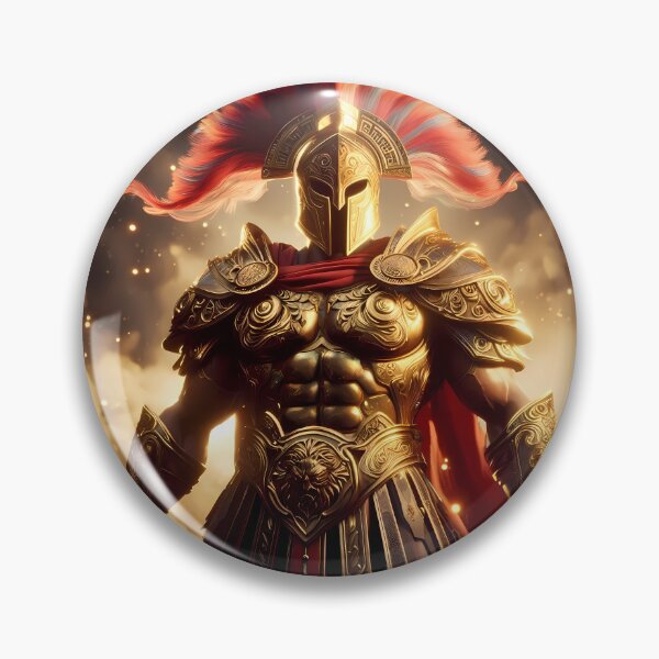 Item preview, Epic Flaming Sword Warrior Fantasy Art designed and sold by GalleryBrisArt.