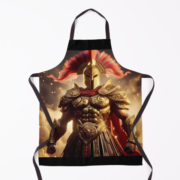 Item preview, Epic Flaming Sword Warrior Fantasy Art designed and sold by GalleryBrisArt.