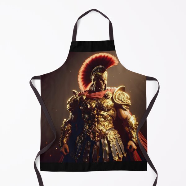 Item preview, Epic Flaming Sword Warrior Fantasy Art designed and sold by GalleryBrisArt.