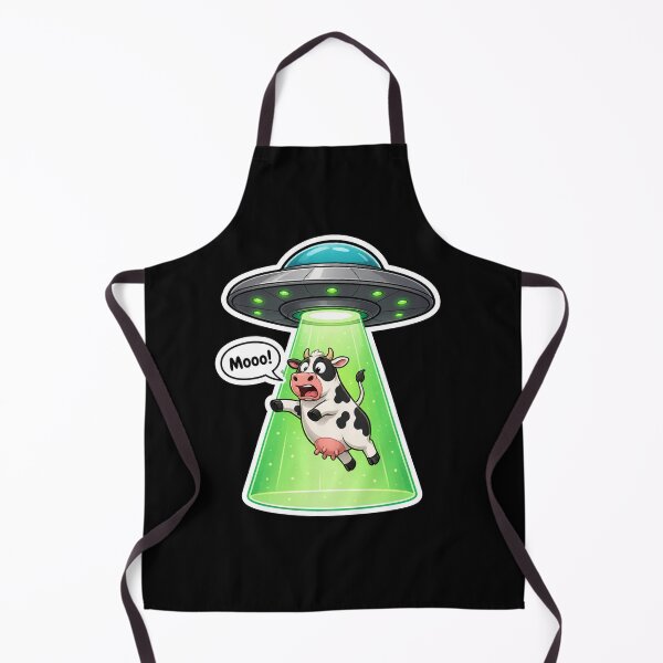 Item preview, Funny Cow Abduction by Alien Spaceship designed and sold by Owcomm.