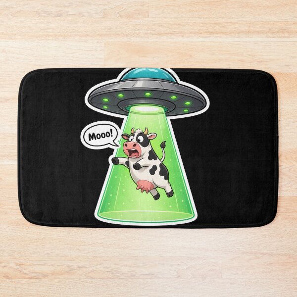 Item preview, Funny Cow Abduction by Alien Spaceship designed and sold by Owcomm.