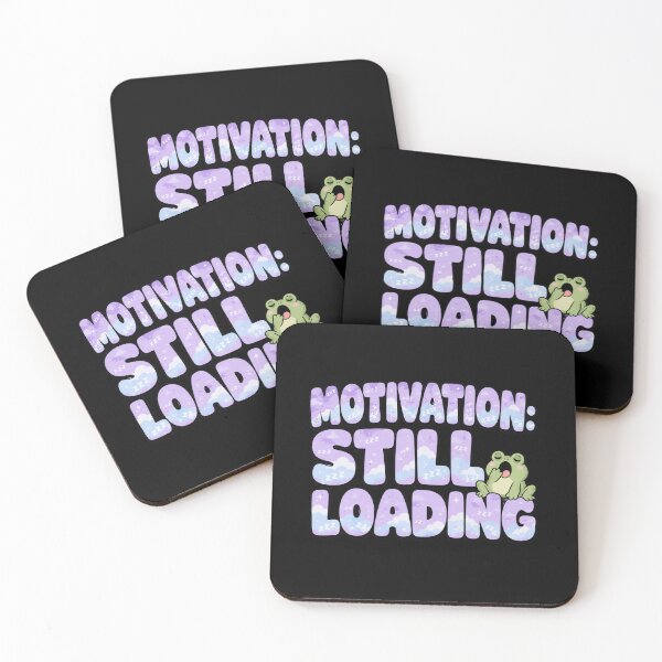 Item preview, Funny Frog Sticker | Motivation Still Loading | Procrastination Meme Gift designed and sold by Moss & Mellow.