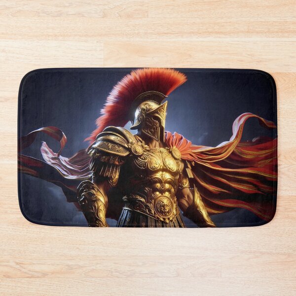Item preview, Epic Flaming Sword Warrior Fantasy Art designed and sold by GalleryBrisArt.