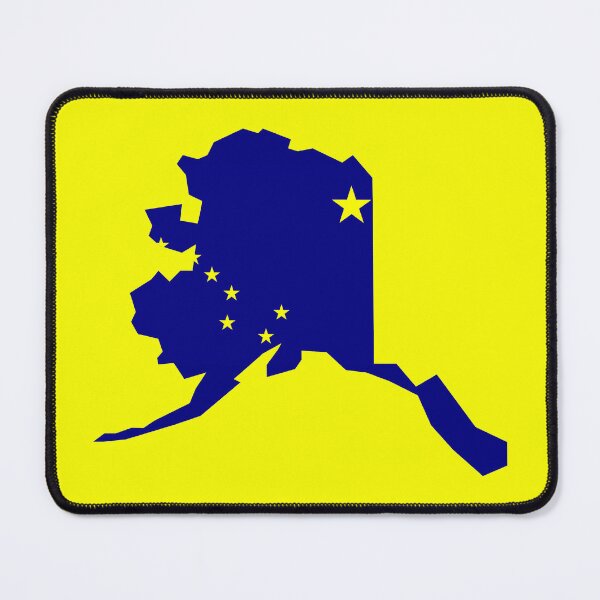 Item preview, Alaska State with Flag designed and sold by AlaskaExtreme.