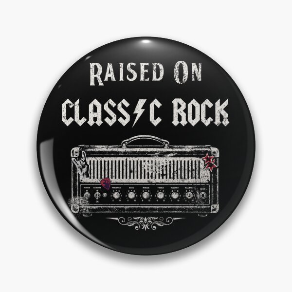 Item preview, Guitar Amp - Raised on Classic Rock designed and sold by Nacho Average Designs.