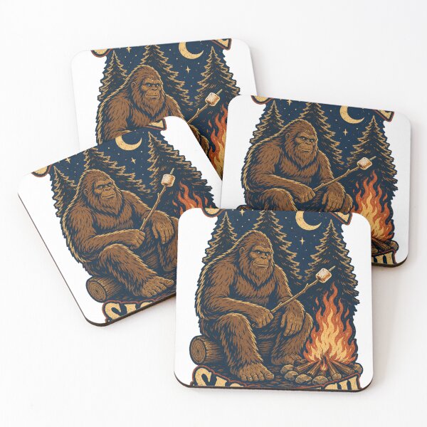 Item preview, Campfire Sasquatch designed and sold by alexrow.