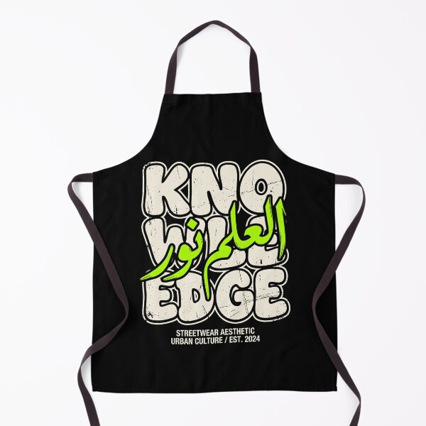 Item preview, Knowledge Arabic Calligraphy Urban Streetwear designed and sold by SplashTastic.