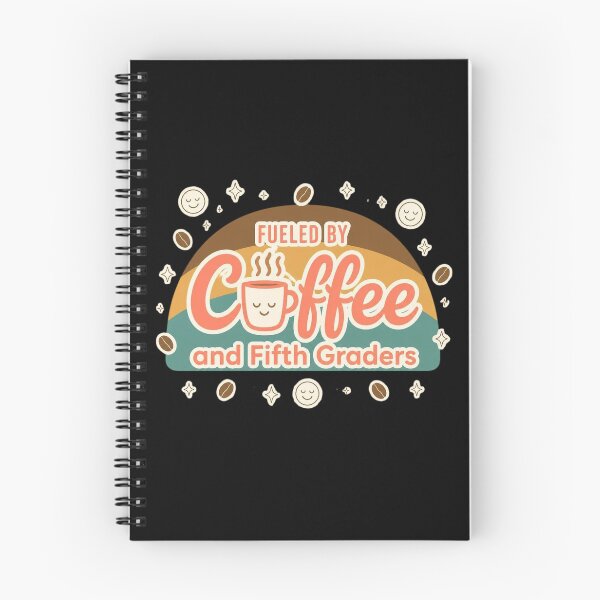 Item preview, Retro Fueled By Coffee and Fifth Graders Teacher Coffee Mug designed and sold by FestivityFinds.
