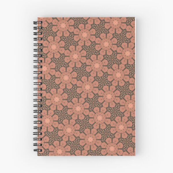 Item preview, Terra Cotta Poppy Pattern designed and sold by Shy Fractal Designs.