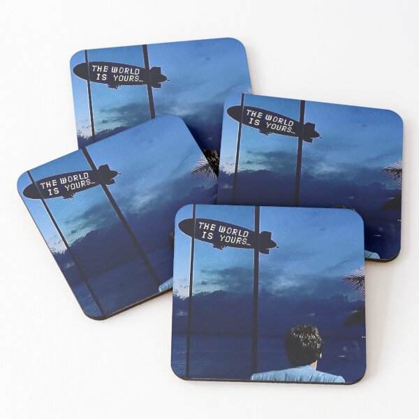 Item preview, The Sky Is Yours Motivational Ocean Blimp Night designed and sold by chaddillard.