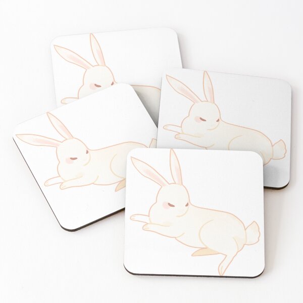 Item preview, A cute whimsical illustration of a bunny designed and sold by ellinnur.